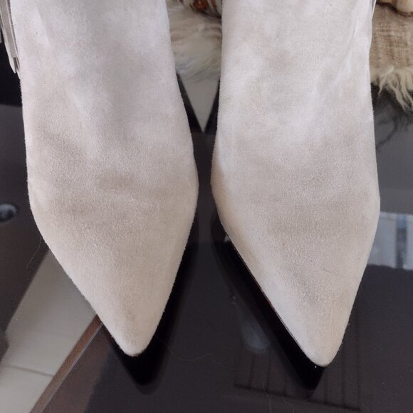 Veronica Beard Nyomi suede boots size 8.5 - Picture 4 of 11
